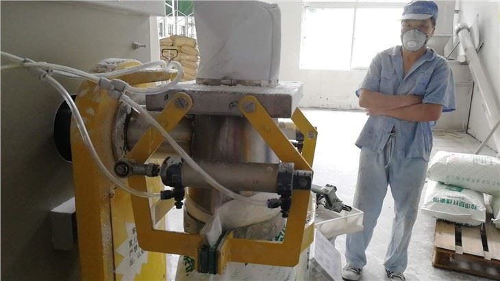 Semi Automatic Manual 50kg Bags Pellet Packing Machine