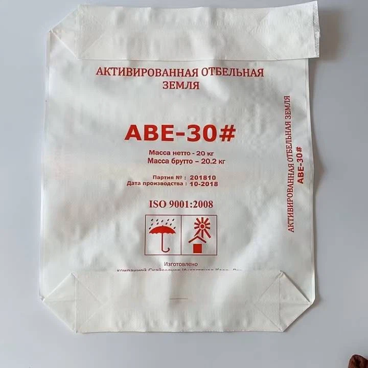 20kg 42kg 50kg PP Woven Back-seam Wall Putty Packaging Bag high quality